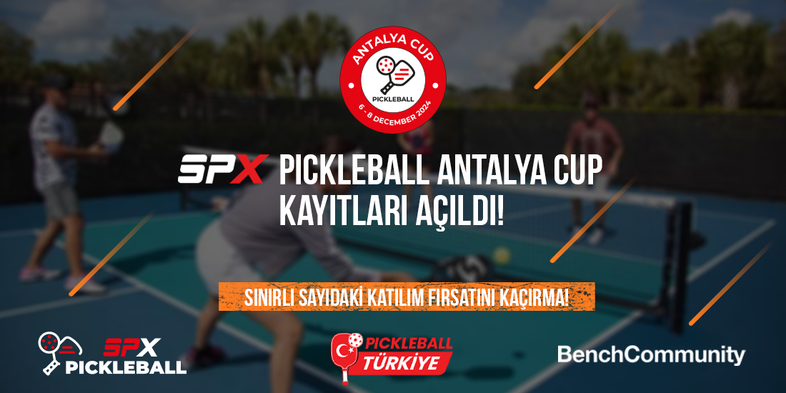 SPX Pickleball Cup Türkiye Antalya